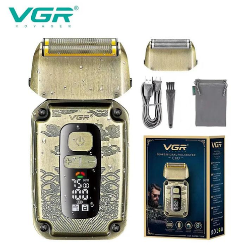 Электробритва для мужчин VGR V-337 аккумуляторная 5W Gold