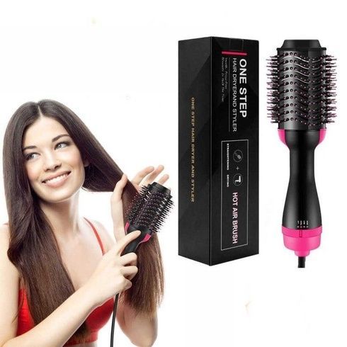 Фен Щетка для Волос стайлер One Step Hair Dryer and Styler 3 в 1
