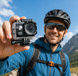 Екшн камера A7 FullHD, спортивна, вологозахист, з кріпленням 1080P MicroSD