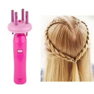 Машинка Braid X-press для плетения косичек, Розовый