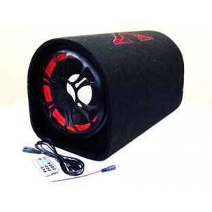 Активный сабвуфер в автомобиль 800Вт Car Speaker Subwoofer ZPX ZX 8 SUB, Черный