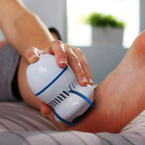 Электрическая пилка пемза для ног Pedi Vac Pro для педикюра