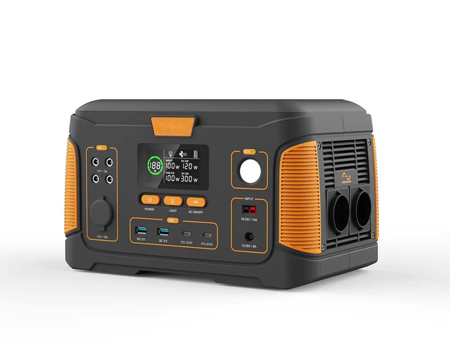 Портативная электоростанция WX1438, 650W (171 000 мАч), USB, Type-C, DC, 2 розетки, фонарь