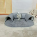 Игровой туннельный коврик Интерактивная игрушка игровой домик 2 в 1 Cat Bed