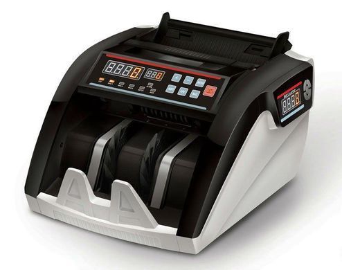 Счетная машинка для денег BILL COUNTER 206, машинка для подсчета и проверки купюр , Черный