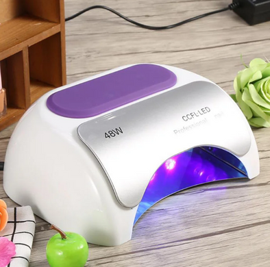 Однотонная УФ-ЛАМПА ГИБРИД 48W (CCFL+LED) для наращивания ногтей и покрытия гель-лака