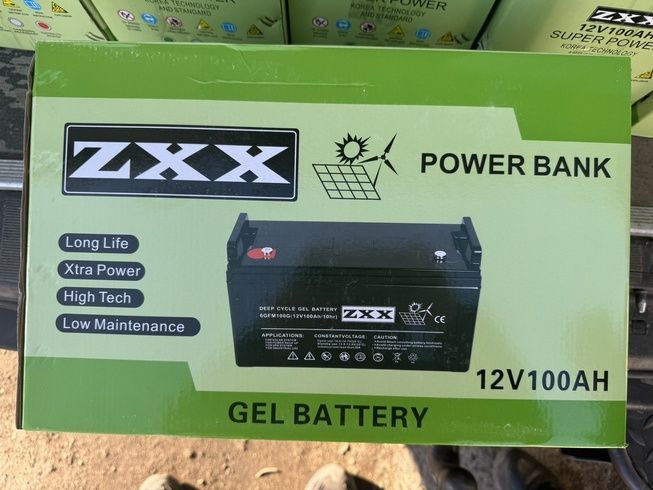 Гелевый аккумулятор ZXX 12V 100Ah