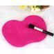Коврик для чистки и мытья косметических кистей Brush Spa Силиконовый коврик для эффективной очистки кистей для макияжа