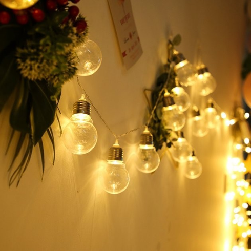 Гірлянда RD-9008 лампа Едісона 75 LED 3,2 м Мікс RGB Холодний білий