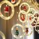 Xmas штора Кольца с фигурами 3m*70cm 110L M Мультицветная