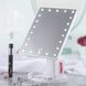 Зеркало с LED подсветкой для макияжа Magic MakeUp Mirror розовое
