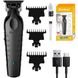 Акумуляторна машинка для стрижки + 3 насадки, USB, Kemei KM-2299