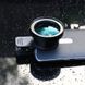 Макролинза для телефона, объектив для телефона, линза 2 объектива 0.45 lens  AND HA-55