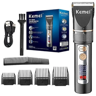 Аккумуляторная машинка для стрижки волос Kemei KM-5073