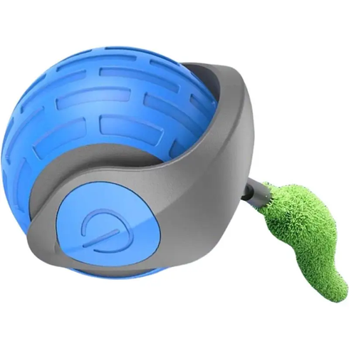 Мяч для кошек с пушистой гусеной подушкой,интерактивный забавный, Cat toy ball AND XL1247
