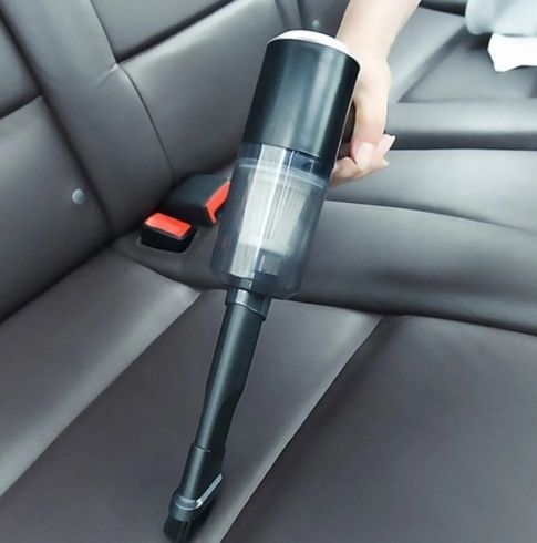 Автомобильный пылесос 2 in 1 Vacuum cleaner USB, Черный