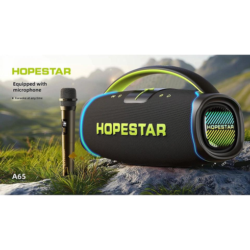 Портативна бездротова колонка Bluetooth Hopestar A65 | з мікрофоном