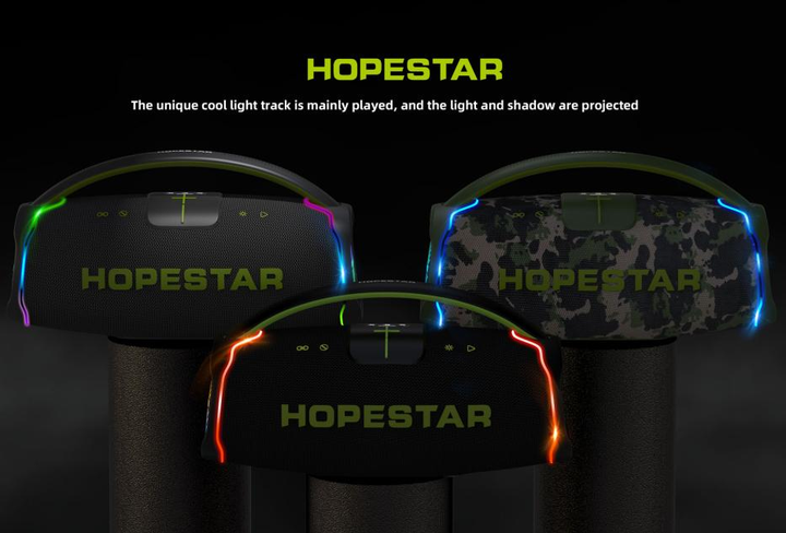 Портативна бездротова колонка Bluetooth Hopestar A65 | з мікрофоном