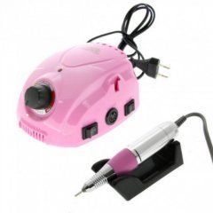 Фрезер для маникюра Nail Drill DM-212 PRO на 65 Вт/35000 оборотов, Розовый