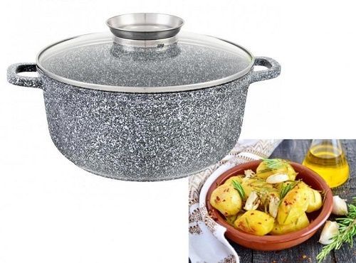 Казан UNIQUE UN 5216 24 см круглый