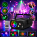 Лазерный внутренний RGB проектор/Stage Lighting с пультом / Лазерная установка-проектор
