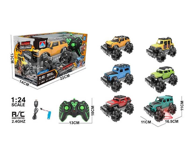 Джип на пульте Yuqi фигурные колеса CB-01A