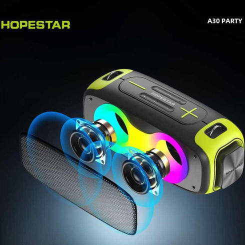Портативная беспроводная Bluetooth колонка Hopestar A30 Party | BT5.0, 70W, TWS, AUX/TF/USB, 7h
