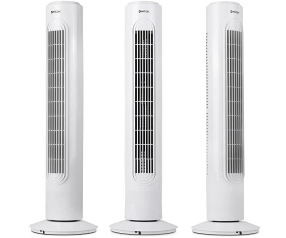 Вентилятор колонный напольный DOMOTEC MS-1627 45Вт Белый