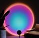 Sunset Lamp проекционный светильник заката, рассвета, USB led Lamp , свет радужный, фиолетово-бирюзовый
