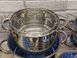 Набор посуды Grand Berg GB-2021 из нержавеющей стали, 18 предметов, набор кастрюль