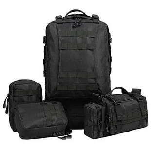 Рюкзак тактический с итогами Eagle B08 55 литр черный