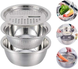 Многофункциональный кухонный набор из нержавеющей стали 3 в 1 Metal Basket Cutter