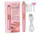 Портативный фрезер для маникюра Flawless Salon Nails, Розовый