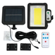 Фонарь аккумуляторный Solar Light BL BK128-4COB с пультом на солнечной батарее