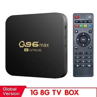 TV-приставка ТБ Q96 MAX HONGTOP Wi-Fi 4K Android 10,0, NETFLIX, Google TV (Смарт ТБ, SmartTV)