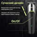Машинка-триммер для стрижки волосся, бороди та окантовки VGR V-191 акумуляторна зі змінними насадками 5 Вт