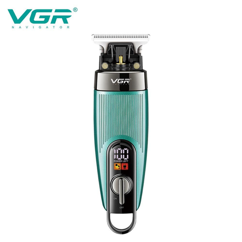 Бездротова машинка для стрижки волосся + 4 насадки, USB, VGR-975 / Акумуляторний триммер для волосся та бороди
