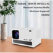 Розумний проектор 4K, 4 ядра, X6 Android 10, Wi-Fi, 2K відео, Full HD 1080P, міні-проектор для домашнього кінотеатру