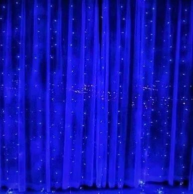 Гірлянда світлодіодна Штора 160 LED 2х2м, Синий