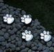 Світильник Solar Paw Print Lights на сонячній батареї 4 шт