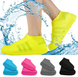 Силіконові чохли бахіли для взуття від дощу та бруду Waterproof Silicone Shoe М,L
