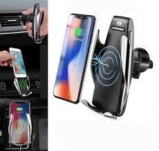 Автомобильный держатель с беспроводной зарядкой SMART SENSOR S5