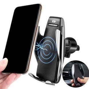 Автомобильный держатель с беспроводной зарядкой SMART SENSOR S5