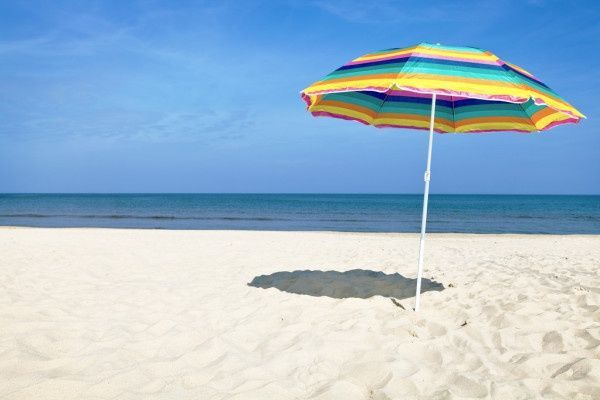 Пляжный зонт с наклоном 2 м Зонт торговый 2 метра с наклоном