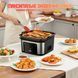 Аэрогриль Domotec 2в1 MS-3225 7л / Многофункциональная аэрофритюрница + гриль 3800 Вт